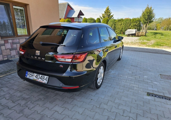 Seat Leon cena 59600 przebieg: 154650, rok produkcji 2016 z Kłecko małe 781